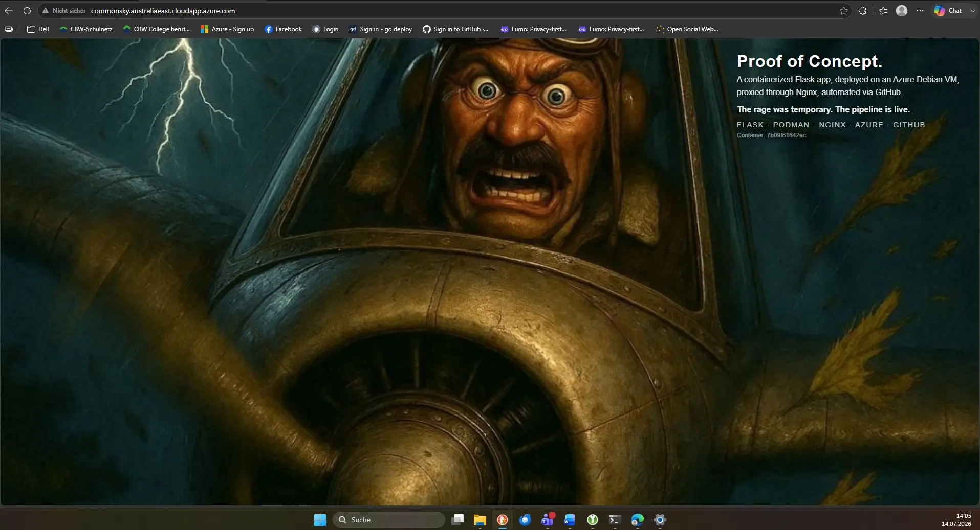 CI/CD-Pipeline Screenshot